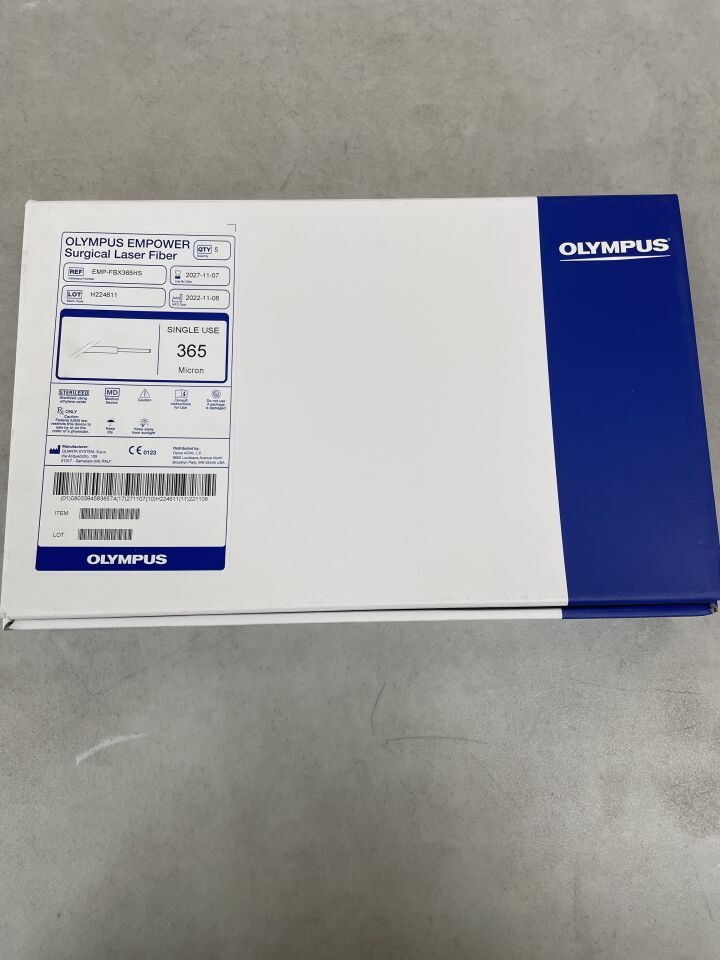 EMP-FBX365HS - OLYMPUS - Empower Surgical Laser Fiber, 365 Micron, (BX/5) - ( Expiry Date: 2027-11-07 )