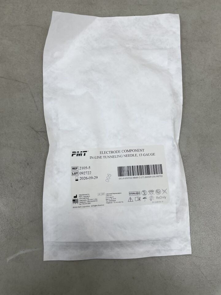 2105-5 - PMT - Electrode Accessory In-Line Tunneling Needle 12 Gauge, (EA) - ( Expiry Date: 2026-09-29 )