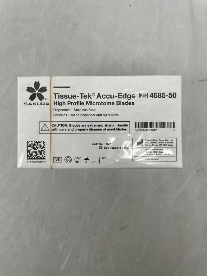 4685 - SAKURA - Accu-Edge Microtome Blade, (BX/50) - ( Expiry Date: 2099-12-31 )