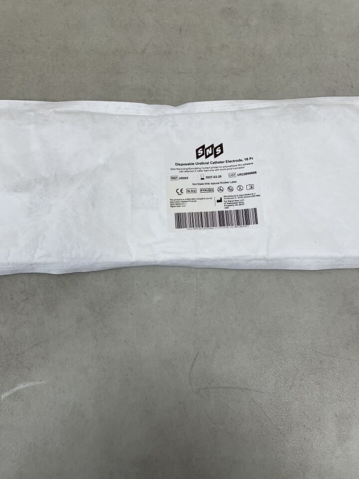 UE003 - SPES MEDICA - SNS Disposable Urethral Catheter Electrode, 16Fr x 200cm, (EA) - ( Expiry Date: 2027-02-28 )