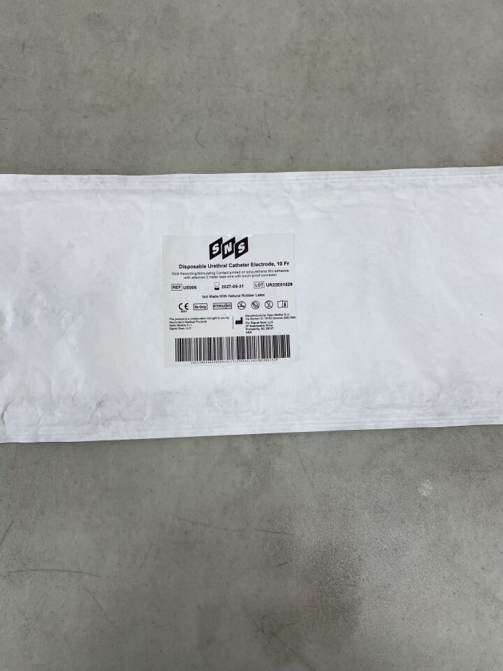 UE006 - SPES MEDICA - Urethral Catheter Electrode, 10Fr., (EA) - ( Expiry Date: 2027-05-31 )