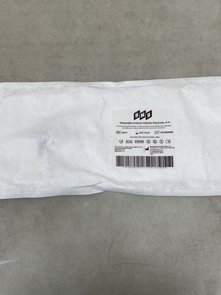 UE017 - SPES MEDICA - SNS Urethral Catheter Electrode, 6Fr., (EA) - ( Expiry Date: 2027-02-28 )