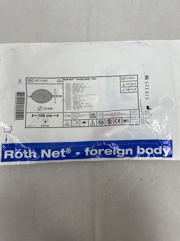 711057 - STERIS - Roth Net Retriever, Mini 160cm, () - ( Expiry Date: 2027-04-16 )