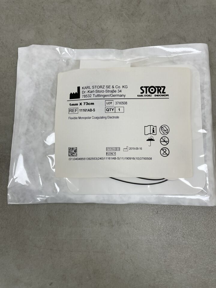 11161AB-S - STORZ - Flexible Monopolar Coagulating Electrode 1mm x 73cm, (EA) - ( Expiry Date: 2099-12-31 )
