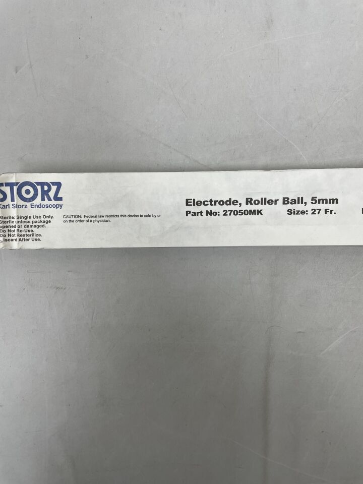 27050MK - STORZ - Monopolar Coagulating Ball Small Electrode 5mm 27Fr, (EA) - ( Expiry Date: 2099-12-31 )