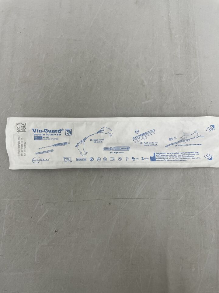 SMK 200 - SURGIMARK - Vascular Via-Guard Andrews-Pynchon Suction Set, (EA) - ( Expiry Date: 2026-12-23 )