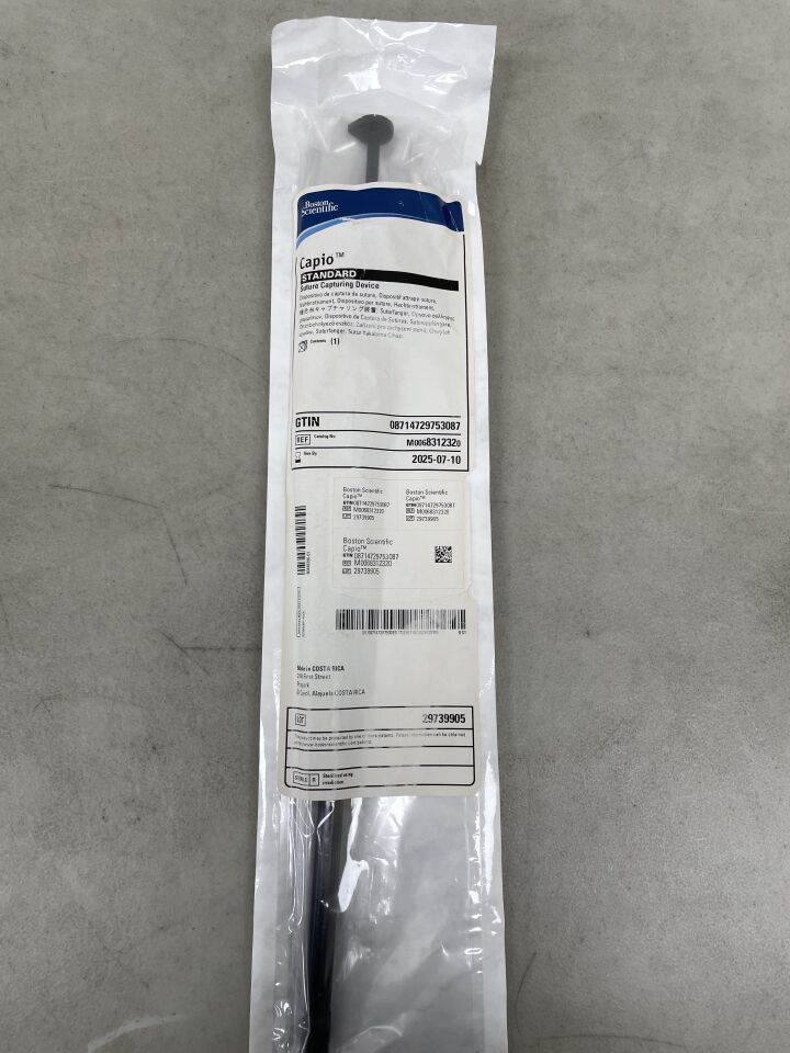 831232 - BOSTON SCIENTIFIC - Capio Standard Suture Capturing Device, 12 mm x 32 cm, (EA) - ( Expiry Date: 2025-07-10 )