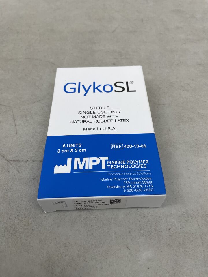 400-13 - MPT - GlykoSL Patch, 3cm x 3 cm, (BX/6) - ( Expiry Date: 2025-05-28 )