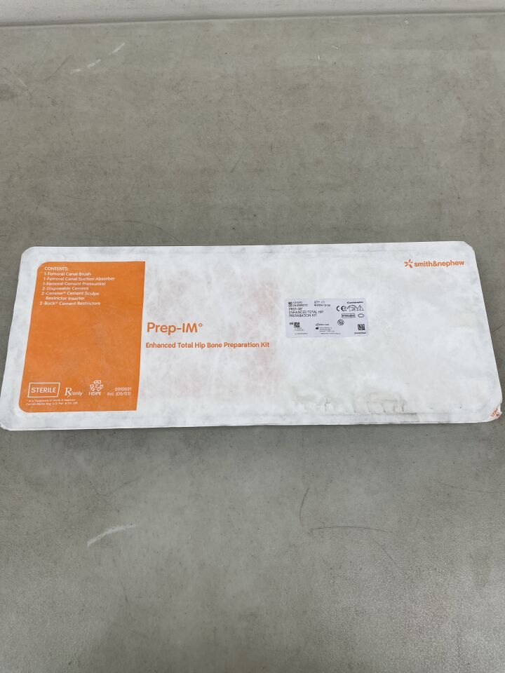 121010 - SMITH & NEPHEW - Prep-im Enhanced Total Hip Bone Prep Kit , ( EA ) - ( Expiry Date : 2034-12-04 )