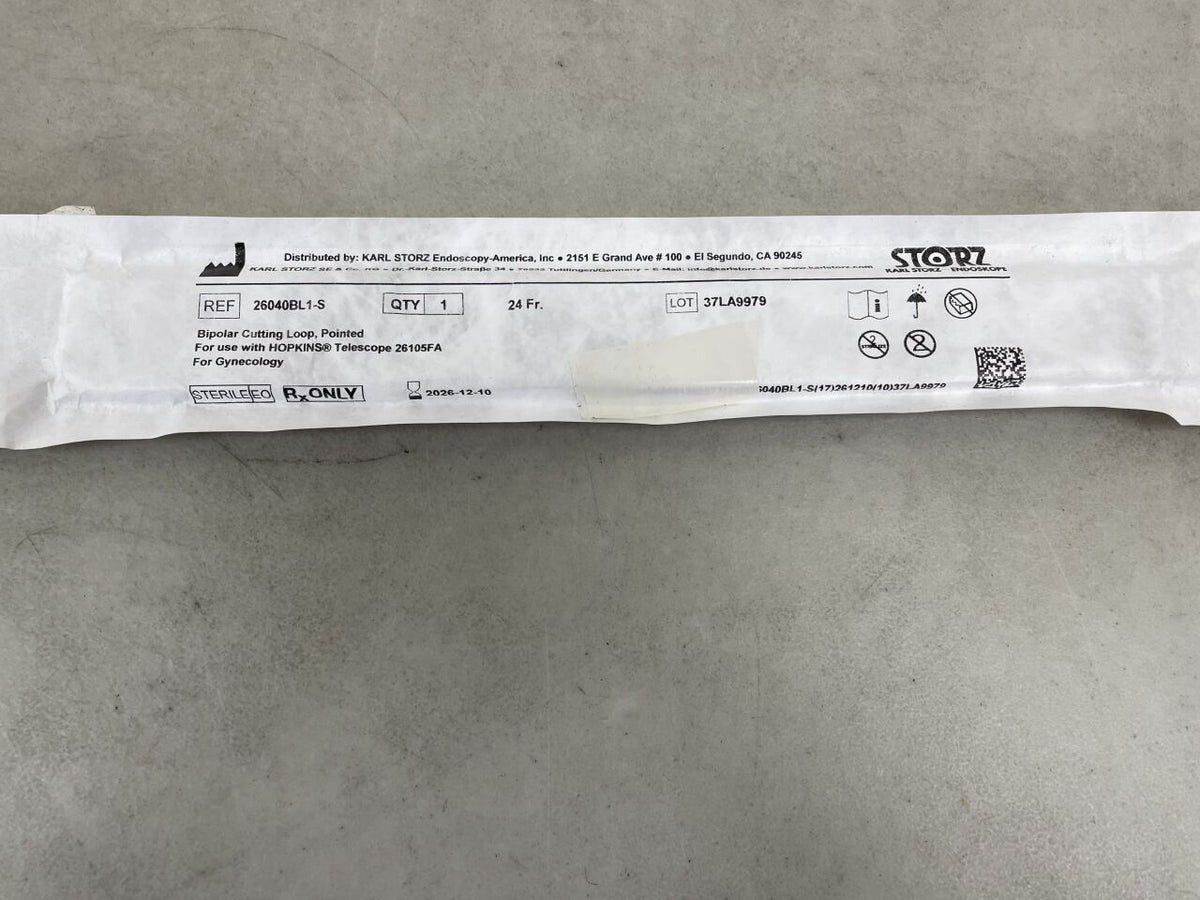 26040BL1-S - STORZ - Bipolar Cutting Electrode, Pointed, (EA)