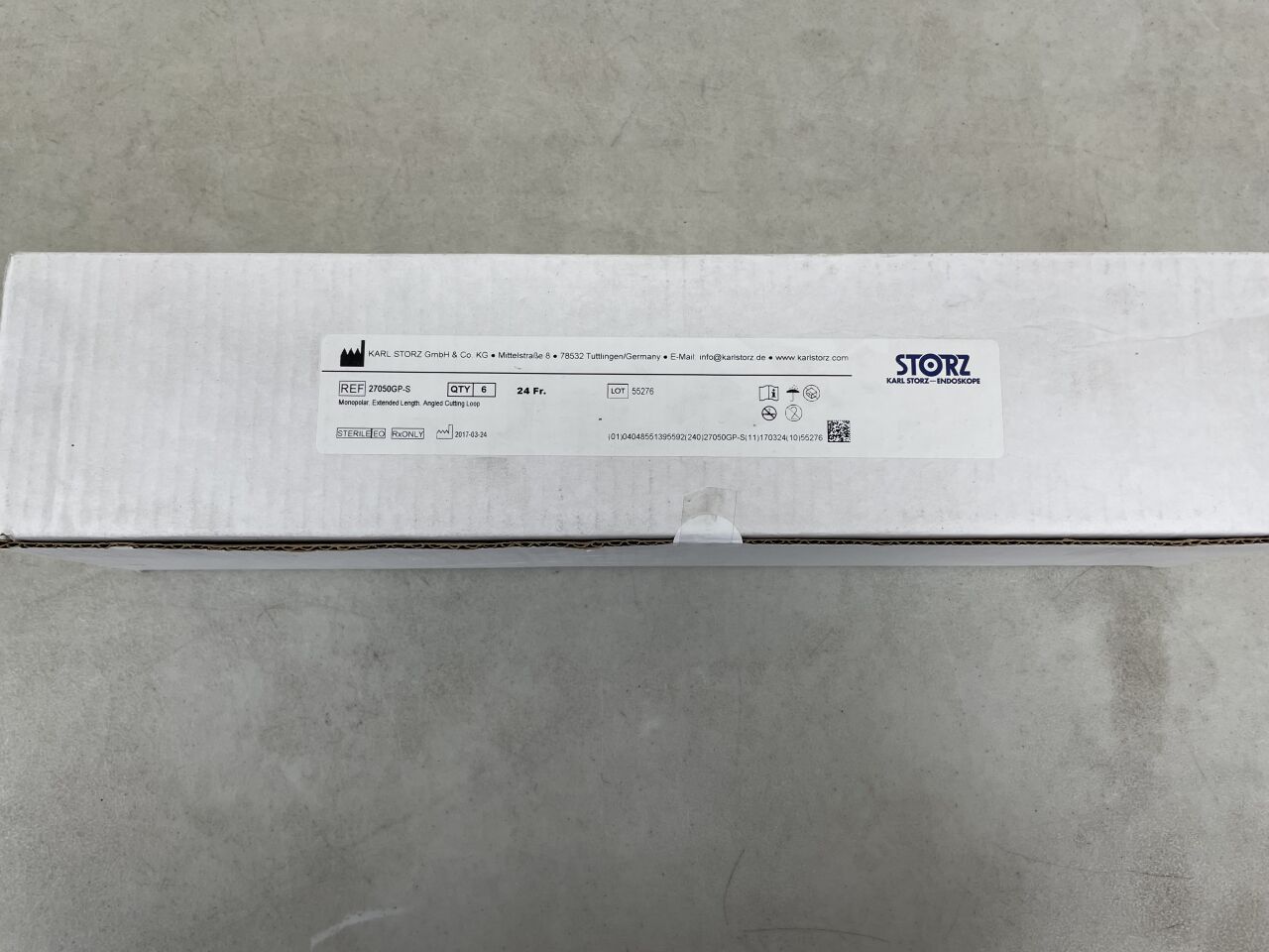 27050GP-S - STORZ - Angled Cutting Loop, 24 Fr Size, Extended Length, (BX/6) - ( Expiry Date: 2099-12-31 )