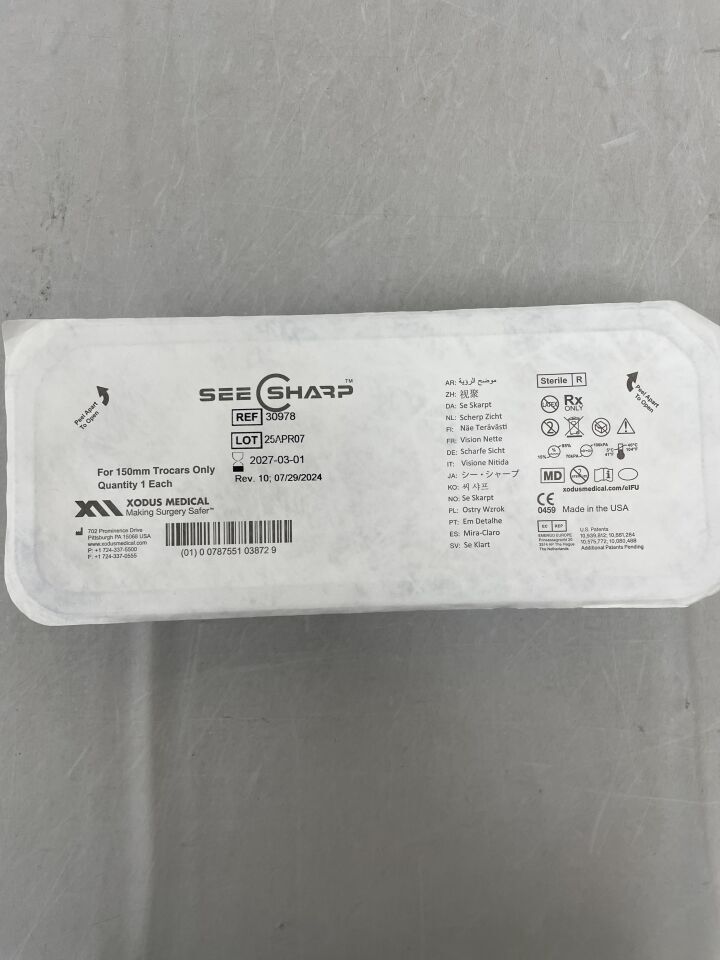 30978 - XODUS MEDICAL - The See Sharp (For 150mm Trocars ONLY) , ( EA ) - ( Expiry Date : 2027-03-01 )
