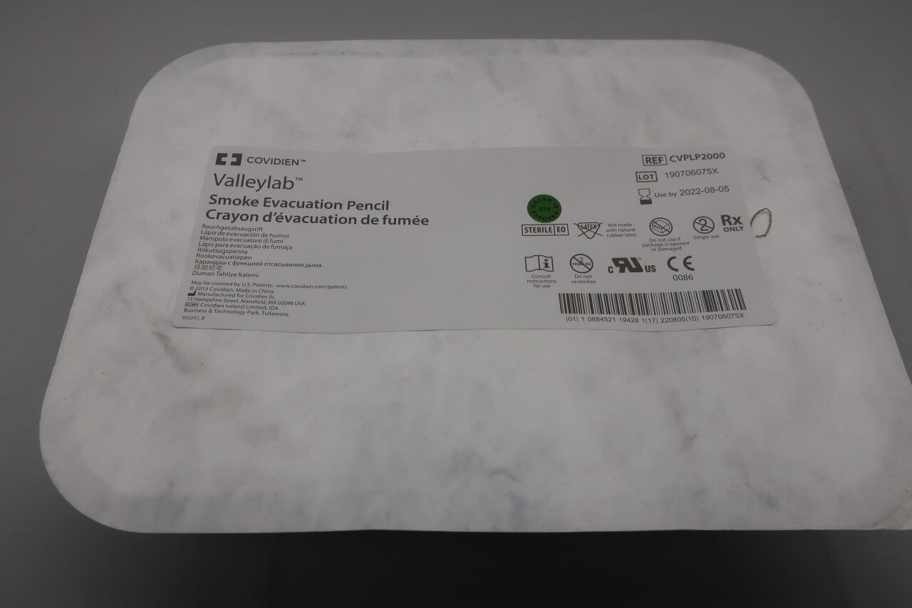 CVPLP2000 - COVIDIEN - Valleylab Smoke Evacuation Pencil, (EA) - ( Expiry Date: 2025-10-25 )