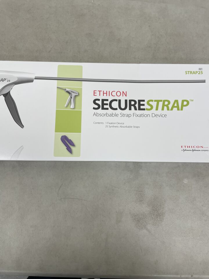 STRAP25 - ETHICON - Securestrap Absorbable Strap Fixation Device, 5 mm Size, 25 Absorbable Straps, (BX/1) - ( Expiry Date: 2025-10-31 )