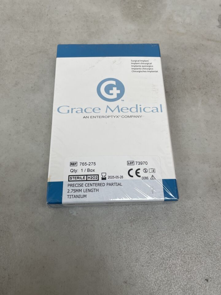 765-275 - GRACE MEDICAL - precise centered partial 2.75mm, (BX/1) - ( Expiry Date: 2025-05-28 )