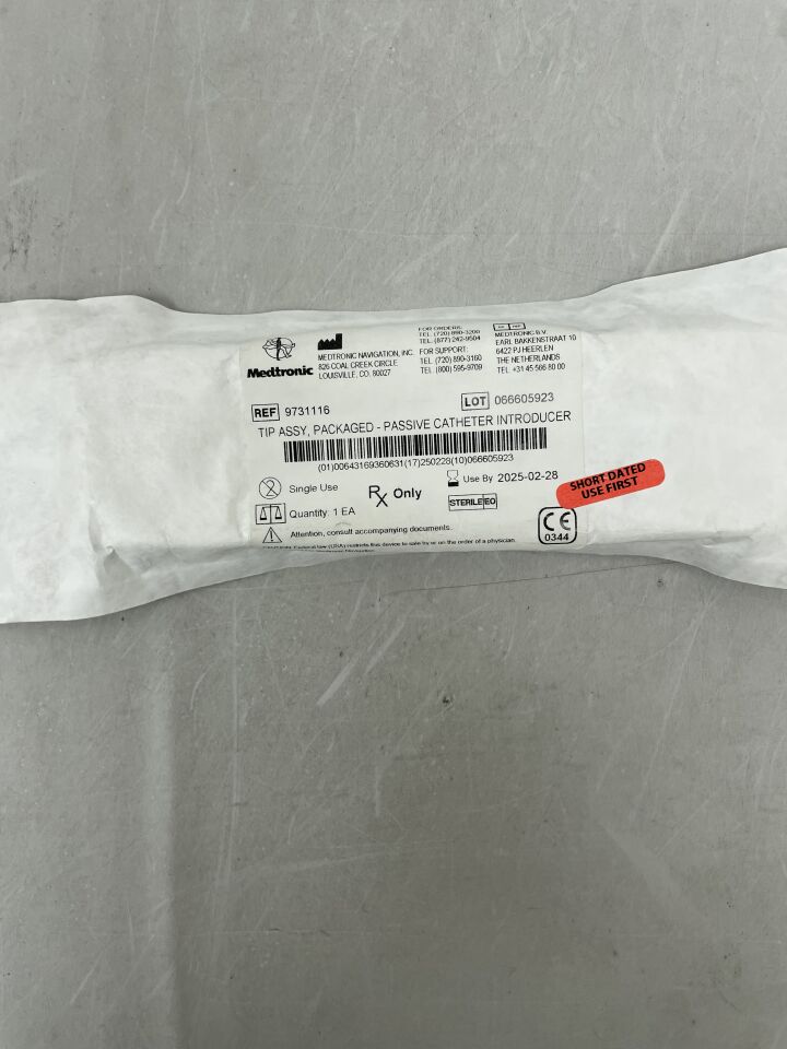 9731116 - MEDTRONIC - Tip - Passive Catheter Introducer, (EA) - ( Expiry Date: 2023-11-30 )