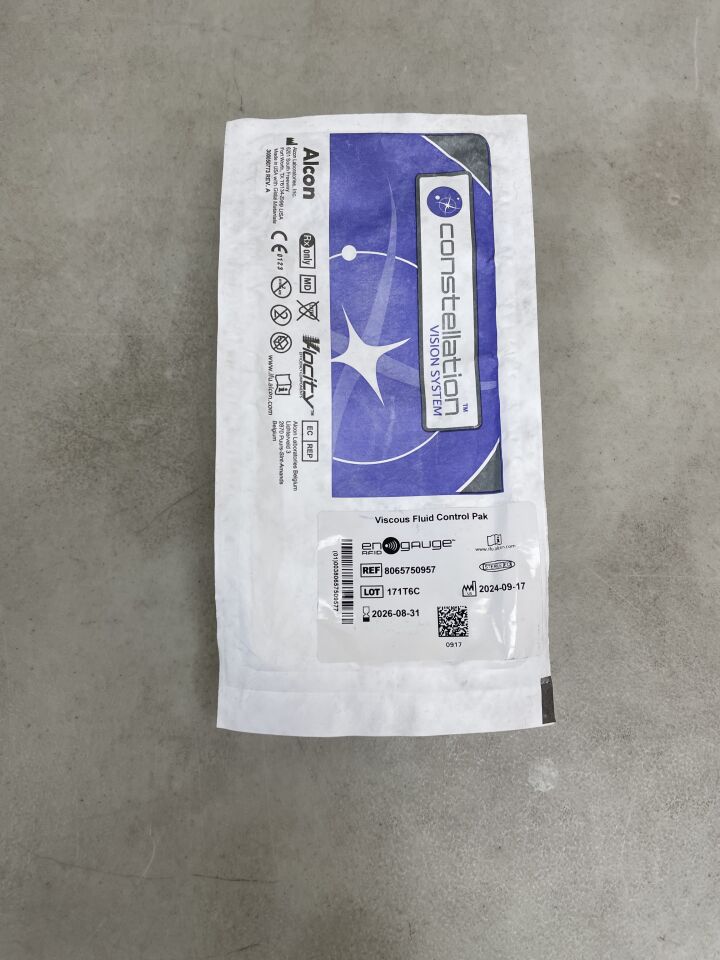 8065750957 - ALCON - Constellation Viscous Fluid Control Pak, (EA) - ( Expiry Date: 2026-08-31 )
