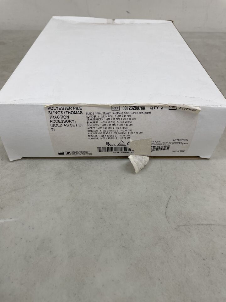 123200700 - ZIMMER - Polyester Pile Sling (Thomas Traction Accessory), (BX/3) - ( Expiry Date: 2099-12-31 )