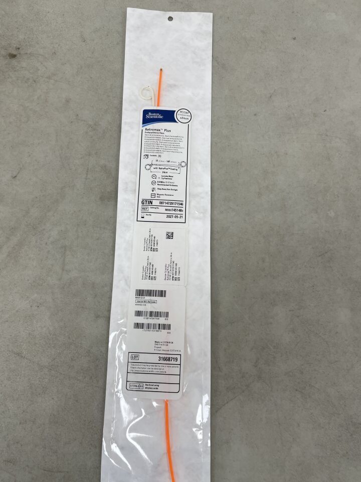 145148 - BOSTON SCIENTIFIC - Retromax Plus Endopyelotomy Stent - 7-14Fr x 24cm, (EA) - ( Expiry Date: 2027-05-21 )