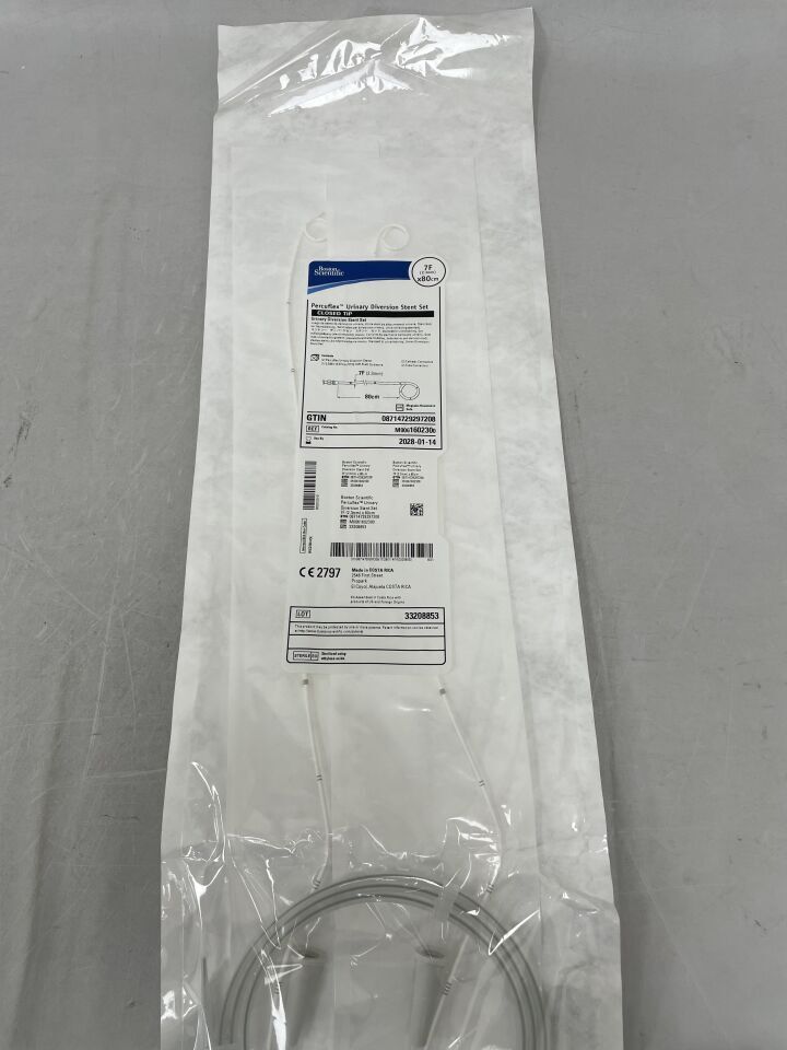 160230 - BOSTON SCIENTIFIC - Percuflex Urinary Diversion Stent Closed Tip,7F x 80cm, (EA) - ( Expiry Date: 2028-01-14 )