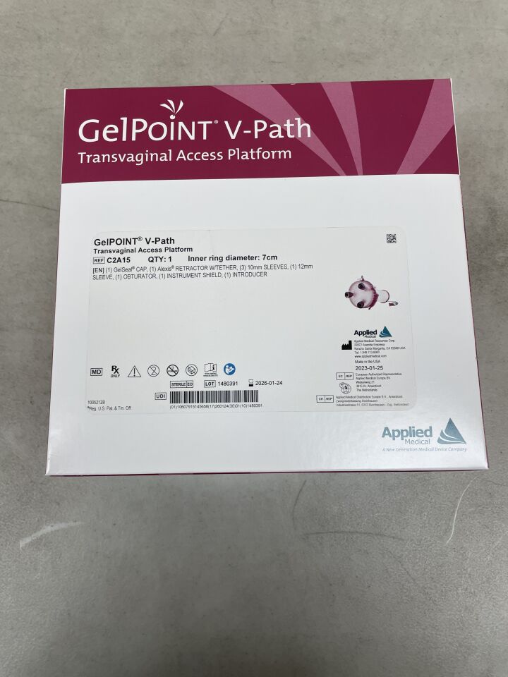 C2A15 - APPLIED MEDICAL RESOURCES - GelPoint V-Path Transvaginal Access Platform 7.0cm, (BX/1) - ( Expiry Date: 2026-01-24 )