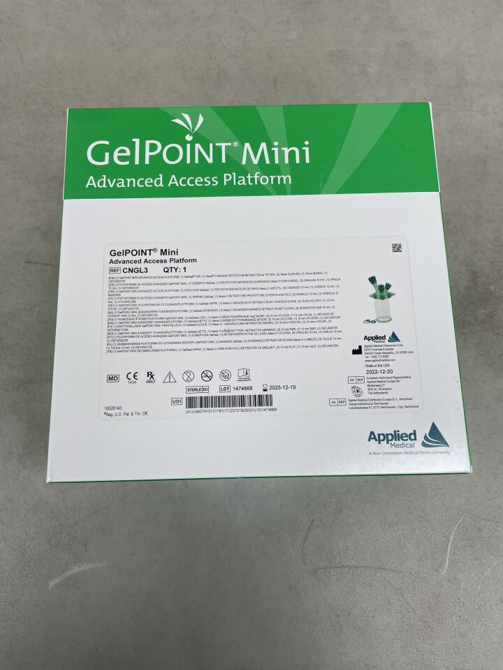 CNGL3 - APPLIED MEDICAL RESOURCES - GelPoint Mini Advanced Access Platform, (BX/1) - ( Expiry Date: 2025-12-19 )