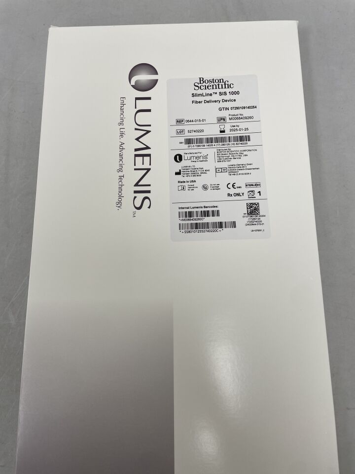 0644-015-01 - BOSTON SCIENTIFIC - Lumenis SlimLine SIS 1000 Fiber Delivery Device, (BX/1) - ( Expiry Date: 2025-12-07 )