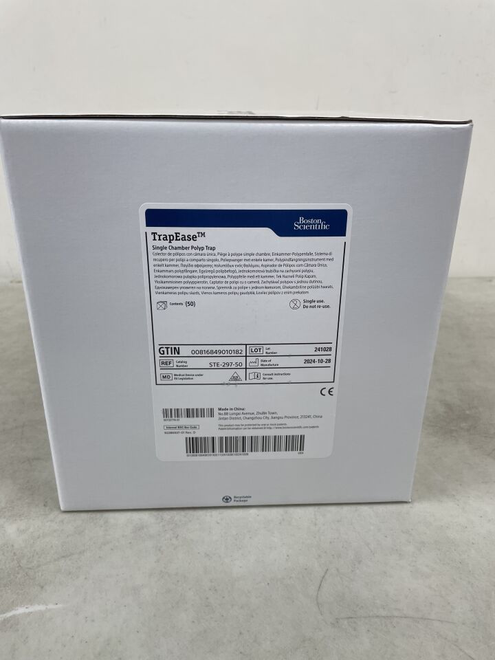 STE-297 - BOSTON SCIENTIFIC - TrapEase Single Chamber Polyp Trap, (BX/50) - ( Expiry Date: 2099-12-31 )