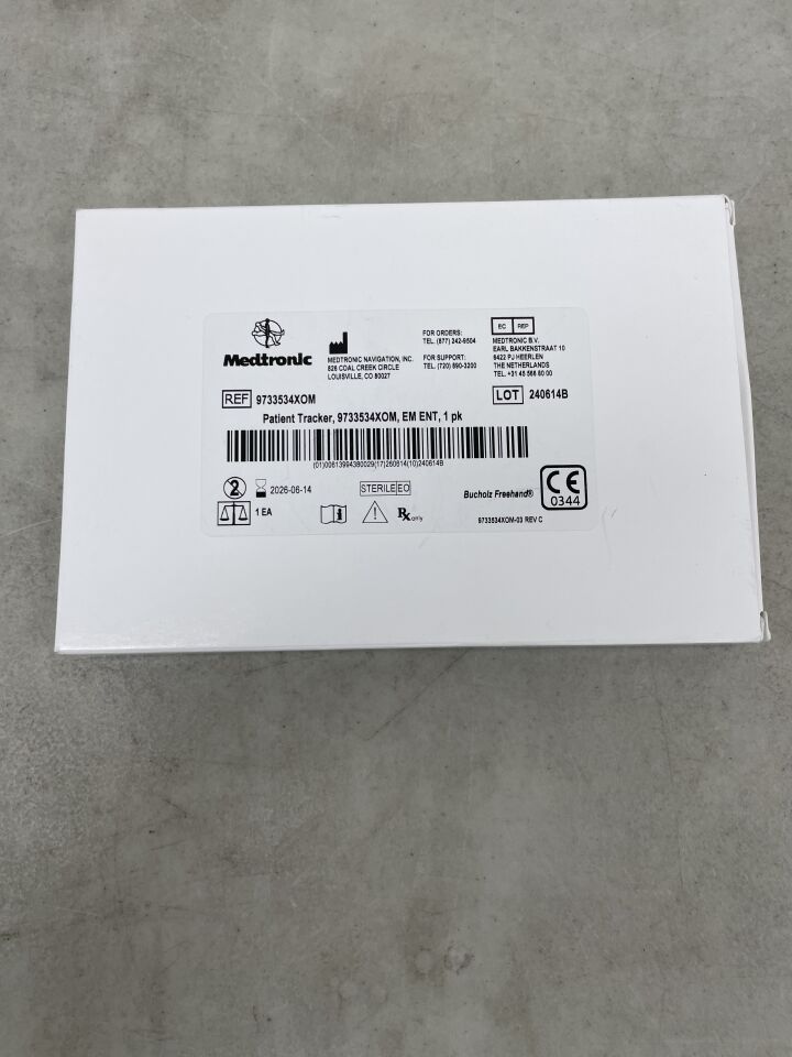 9733534XOM - MEDTRONIC - Patient Tracker, EM ENT, (BX/1) - ( Expiry Date: 2026-06-14 )