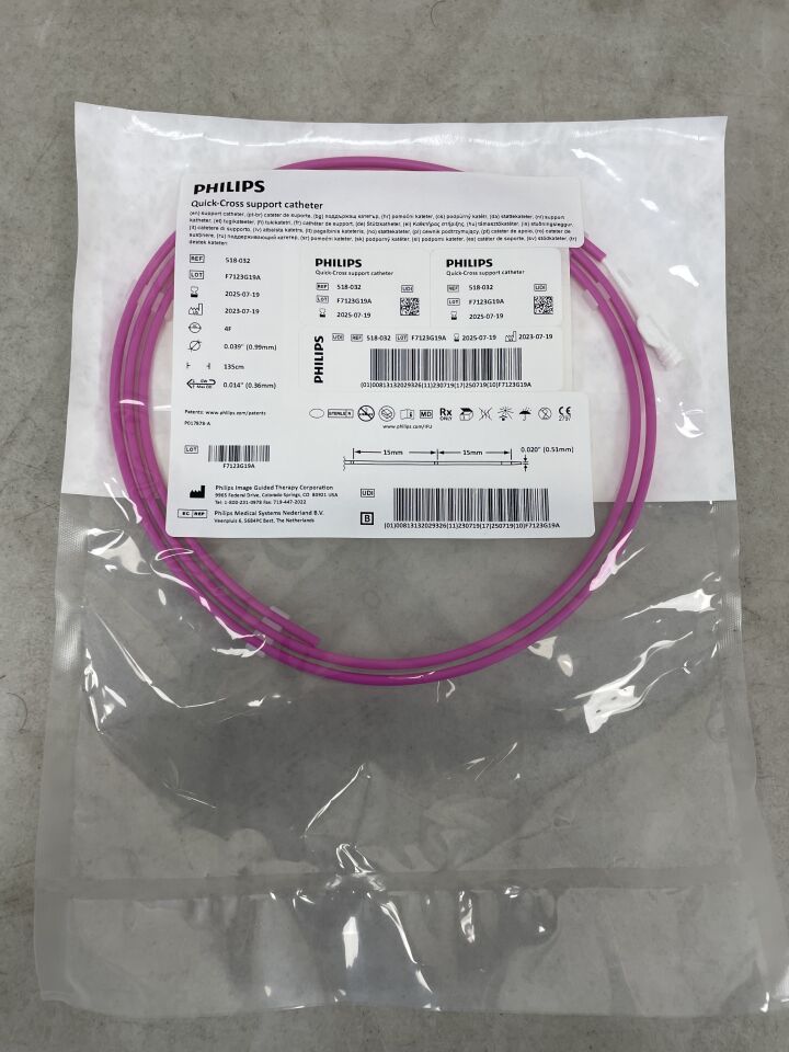 518-032 - PHILIPS - Quick-Cross Support Catheter, 135 cm Working Length, (EA) - ( Expiry Date: 2025-07-19 )