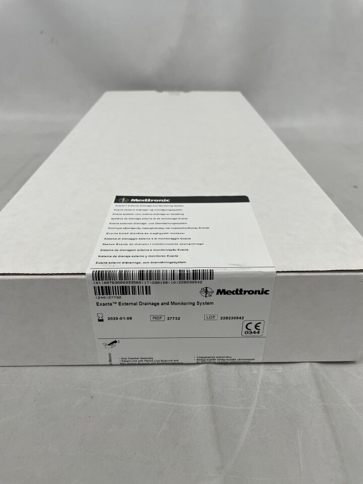 27732 - MEDTRONIC - Exacta Drainage and Monitoring System, (BX/1) - ( Expiry Date: 2029-01-08 )