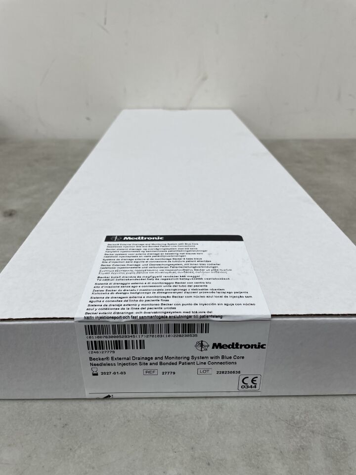 27779 - MEDTRONIC - Becker External Drainage and Monitoring System, (BX/1) - ( Expiry Date: 2027-01-03 )