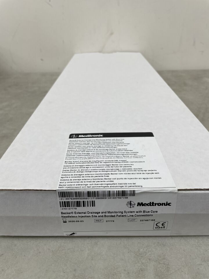 27779 - MEDTRONIC - Becker External Drainage and Monitoring System, (BX/1) - ( Expiry Date: 2026-09-03 )