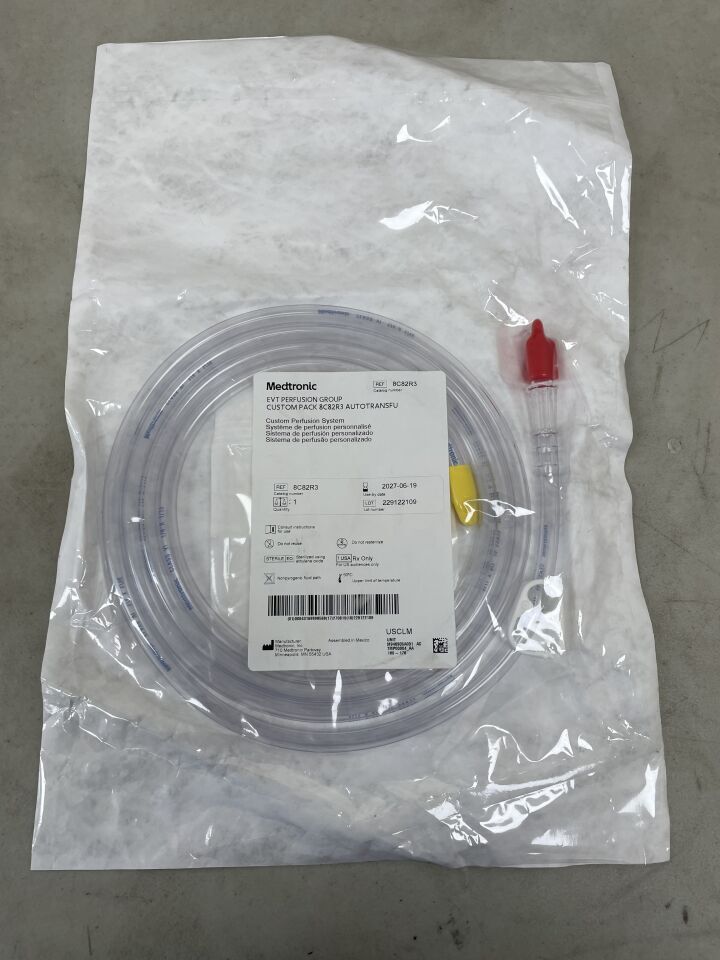 8C82R3 - MEDTRONIC - Custom Perfusion System. Custom Pack Autotransfusion, (EA) - ( Expiry Date: 2027-06-19 )