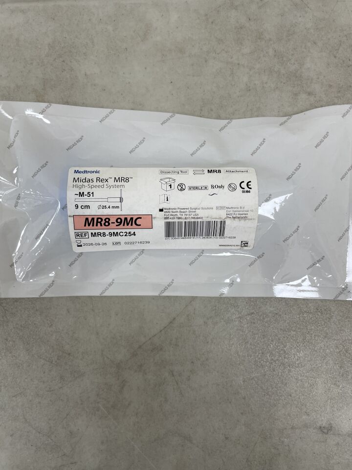 MR8-9MC254 - MEDTRONIC - Midas Rex MR8 Metal Cutter Diamond Wheel 9cm, 25.4mm, (EA) - ( Expiry Date: 2026-09-26 )