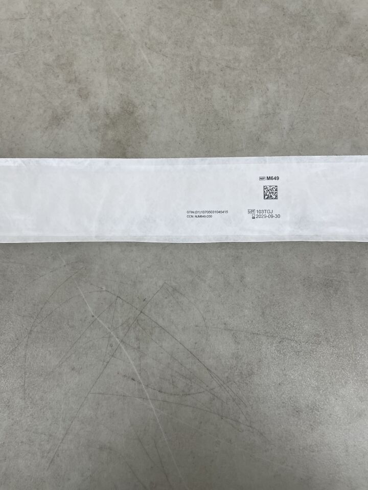 M649G - ETHICON - Steel Non-Absorbable Monofilament Stainless Steel Suture, Size 6-0, 18 in. Length, V-40 Needle, (EA) - ( Expiry Date: 2029-09-30 )