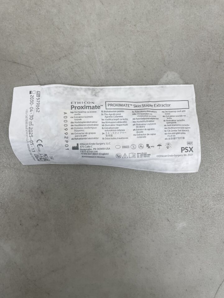 PSX - ETHICON - Proximate Skin Staple Extractors, (EA) - ( Expiry Date: 2030-04-30 )