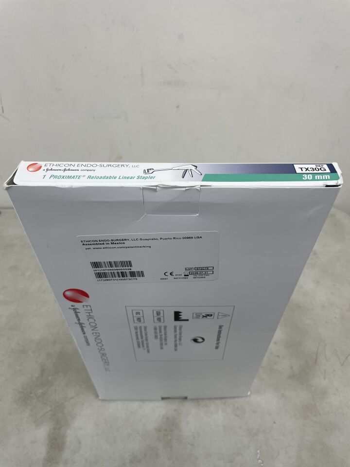 TX30G - ETHICON - Proximate Linear Stapler with Green Reload, 30 mm Size, (BX/1) - ( Expiry Date: 2028-07-31 )