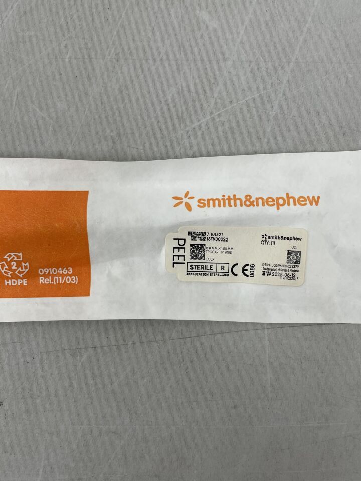 71101521 - SMITH & NEPHEW - Cobalt Chrome Drill Tip Wire, 2 x 150 mm, (EA) - ( Expiry Date: 2028-06-12 )