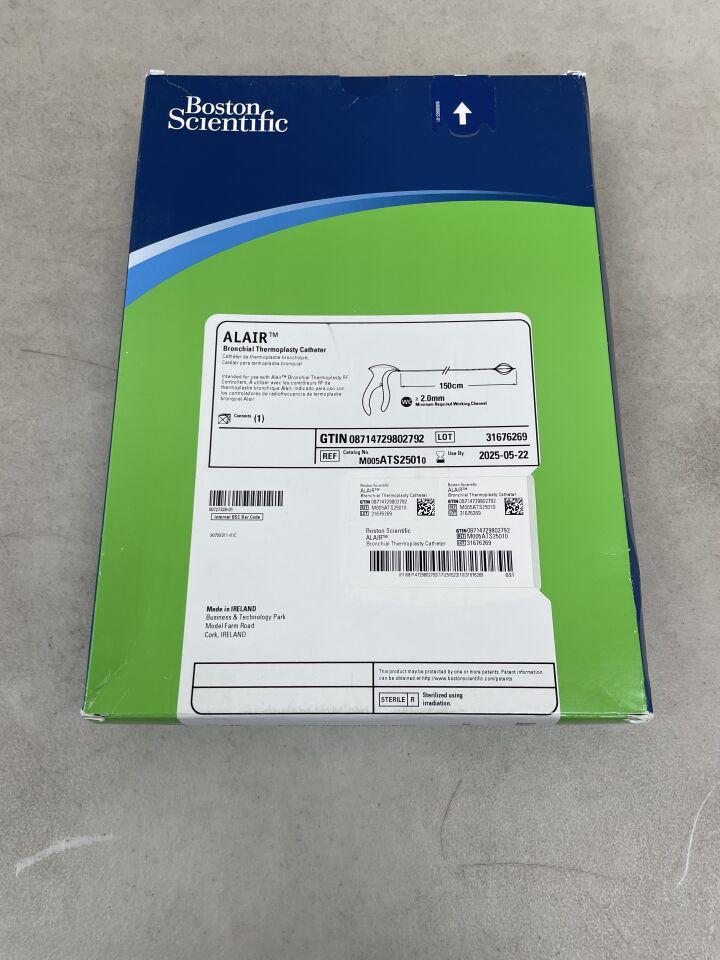 ATS2501 - BOSTON SCIENTIFIC - ALAIR Bronchial Thermoplasty Catheter - 150cm, (BX/1) - ( Expiry Date: 2025-05-22 )
