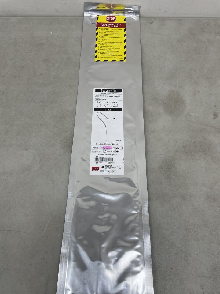 G08585 - COOK - Beacon Tip Torcon NB Advantage Catheter - SIM3 - 5Fr x .038" x 100cm, (EA) - ( Expiry Date: 2025-06-29 )