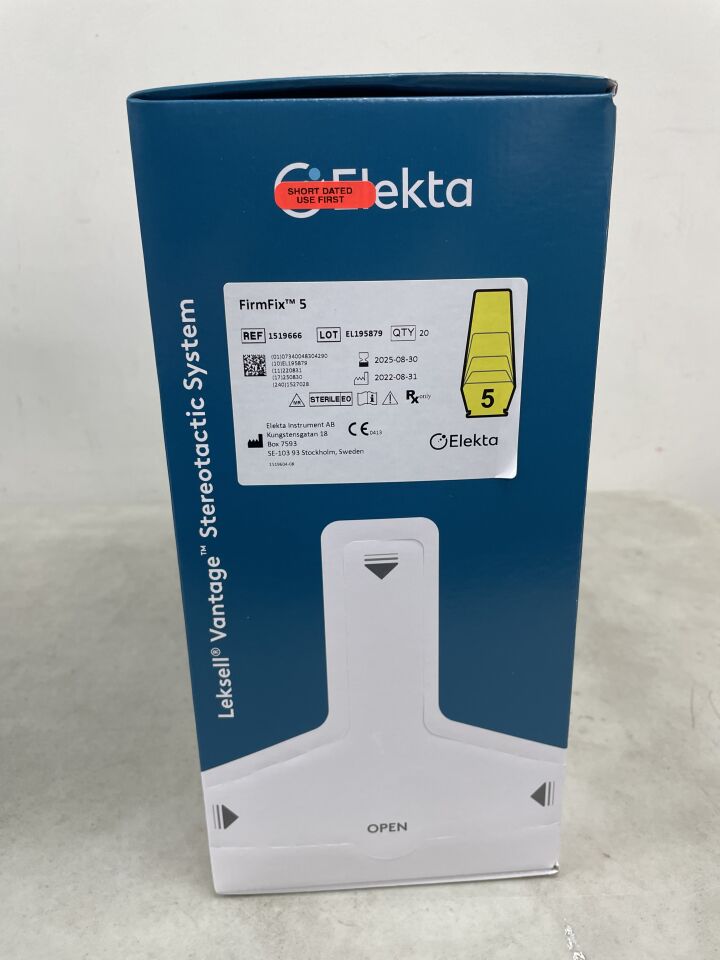 1519666 - ELEKTA - FirmFix 5 Leksell Vantage Stereotactic System ( 2 Per Pack), (BX/20) - ( Expiry Date: 2025-08-30 )