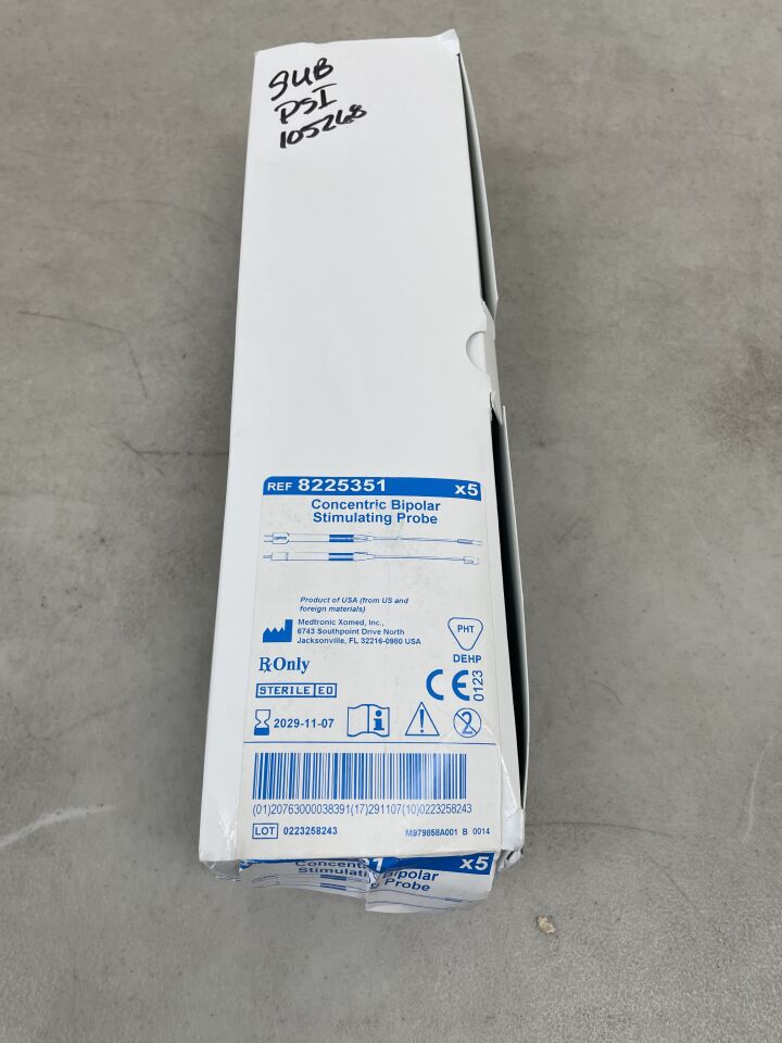 8225351 - MEDTRONIC - Concentric Bipolar Stimulating Probe, (BX/5) - ( Expiry Date: 2029-11-07 )