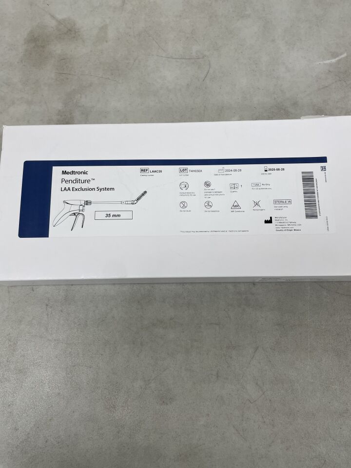 LAAC35 - MEDTRONIC - Penditure LAA Exclusion System Curved Clip, 35mm, (BX/1) - ( Expiry Date: 2026-03-13 )