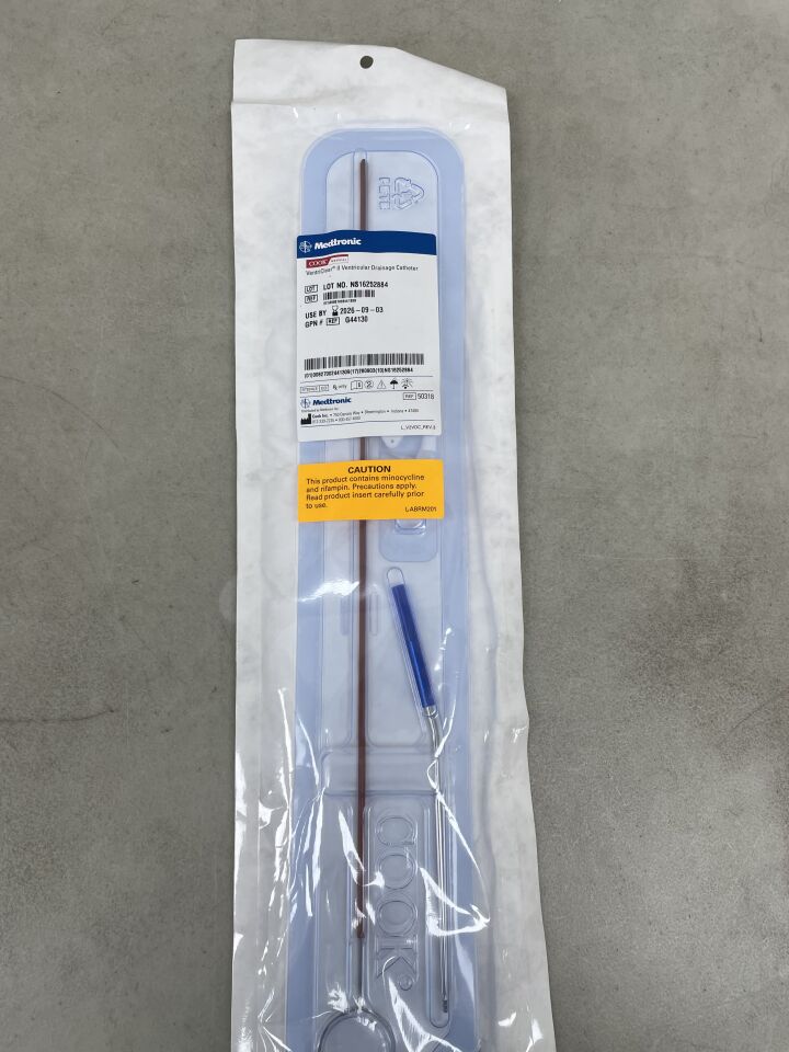G44130 - MEDTRONIC - Ventriclear II Ventricular Drainage Catheter, (EA) - ( Expiry Date: 2026-09-03 )