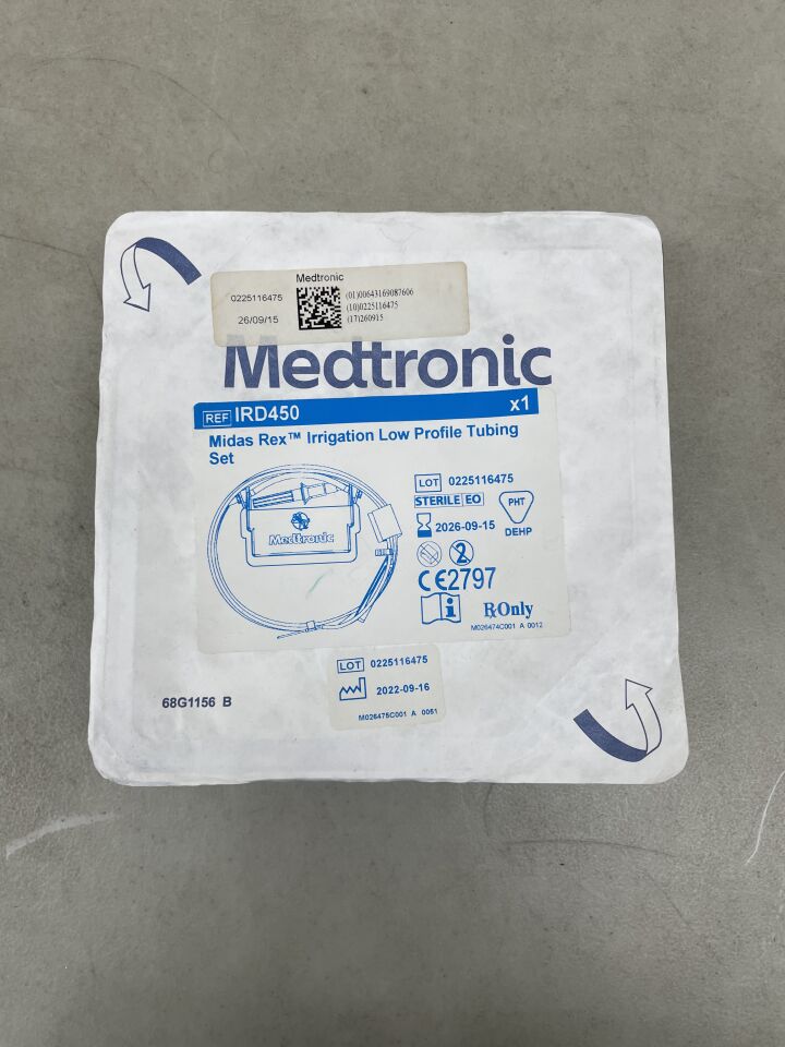 IRD450 - MEDTRONIC - Midas Rex Irrigation Tubing Set, Low-Profile, (EA) - ( Expiry Date: 2026-09-15 )
