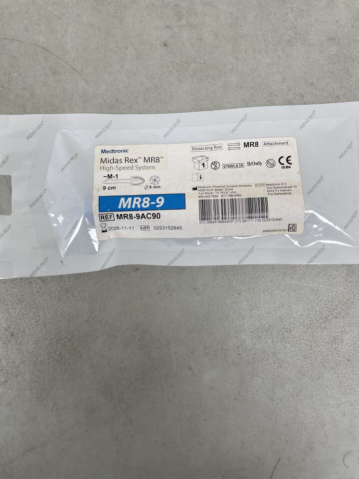 MR8-9AC90 - MEDTRONIC - Midas Rex MR8, Acorn 9cm, 9mm, (EA) - ( Expiry Date: 2026-11-11 )