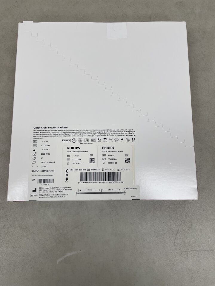 518-032 - PHILIPS - Quick-Cross Support Catheter, 135 cm Working Length, (BX/5) - ( Expiry Date: 2025-09-12 )