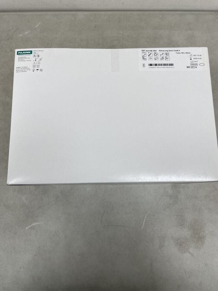 531156-35U - PAJUNK - StimuLong Sono Tsui Kit 18G x 50mm, (BX/10) - ( Expiry Date: 2026-10-25 )