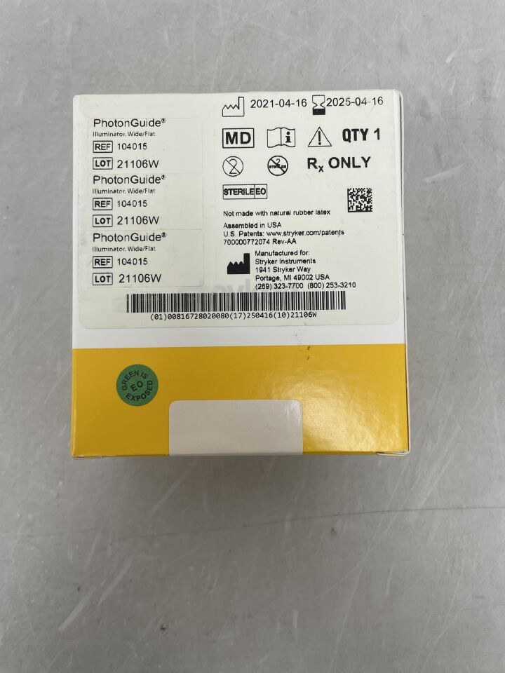 104015 - STRYKER - Invuity PhotonGuide Illuminator, Wide/Flat, (BX/1) - ( Expiry Date: 2025-09-27 )